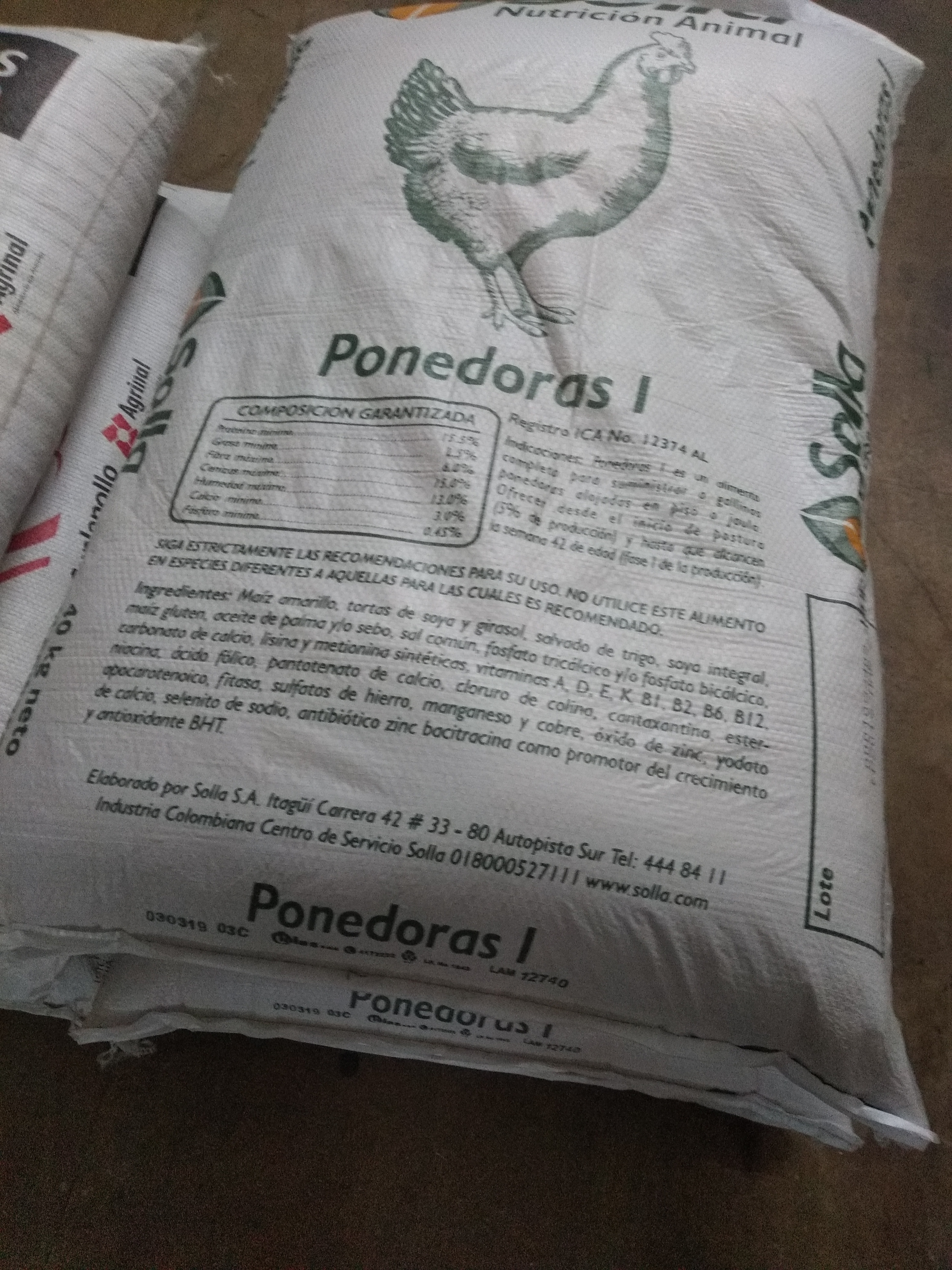 I harina ponedoras