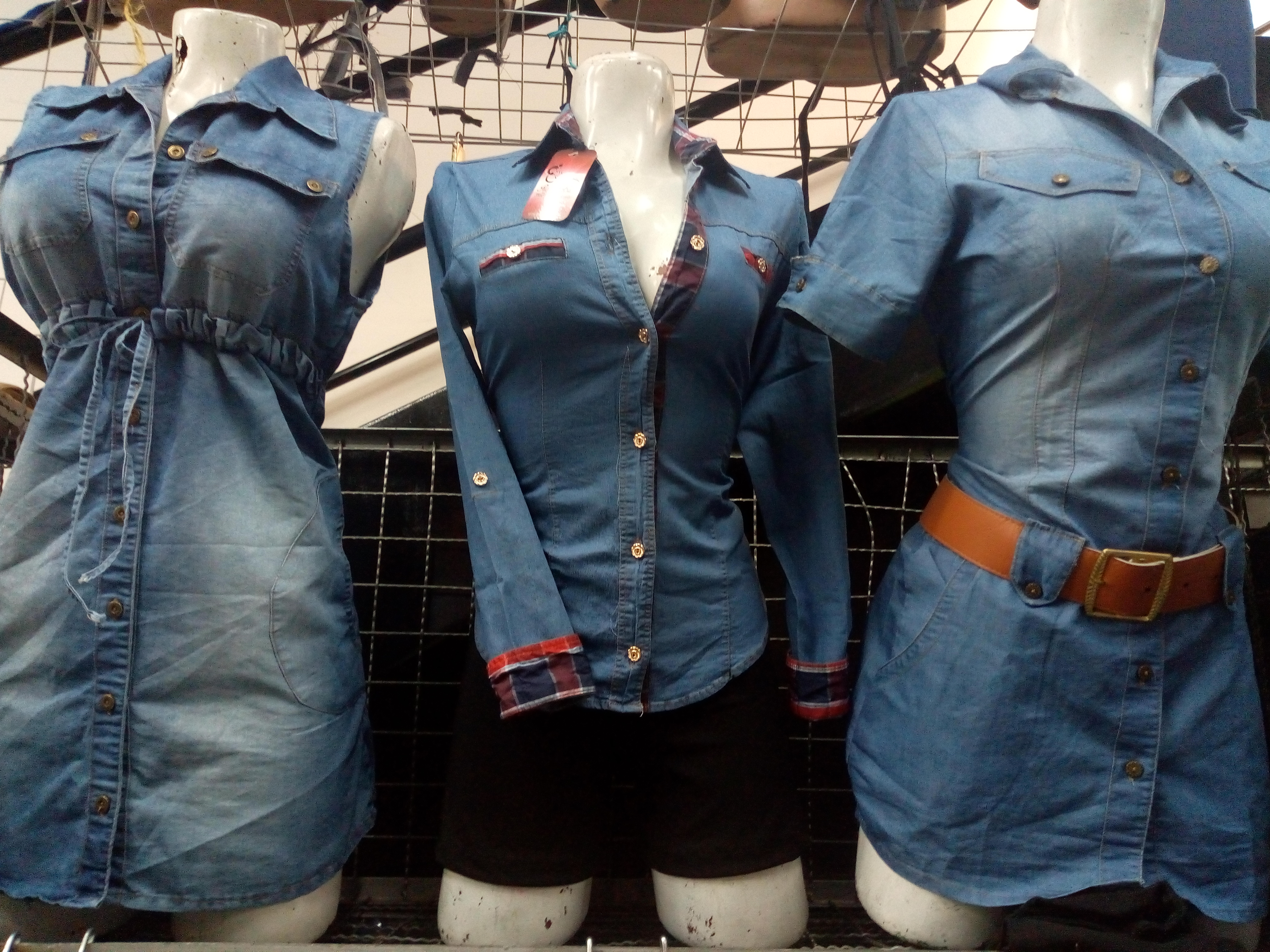 Vestidos para mujer en jean