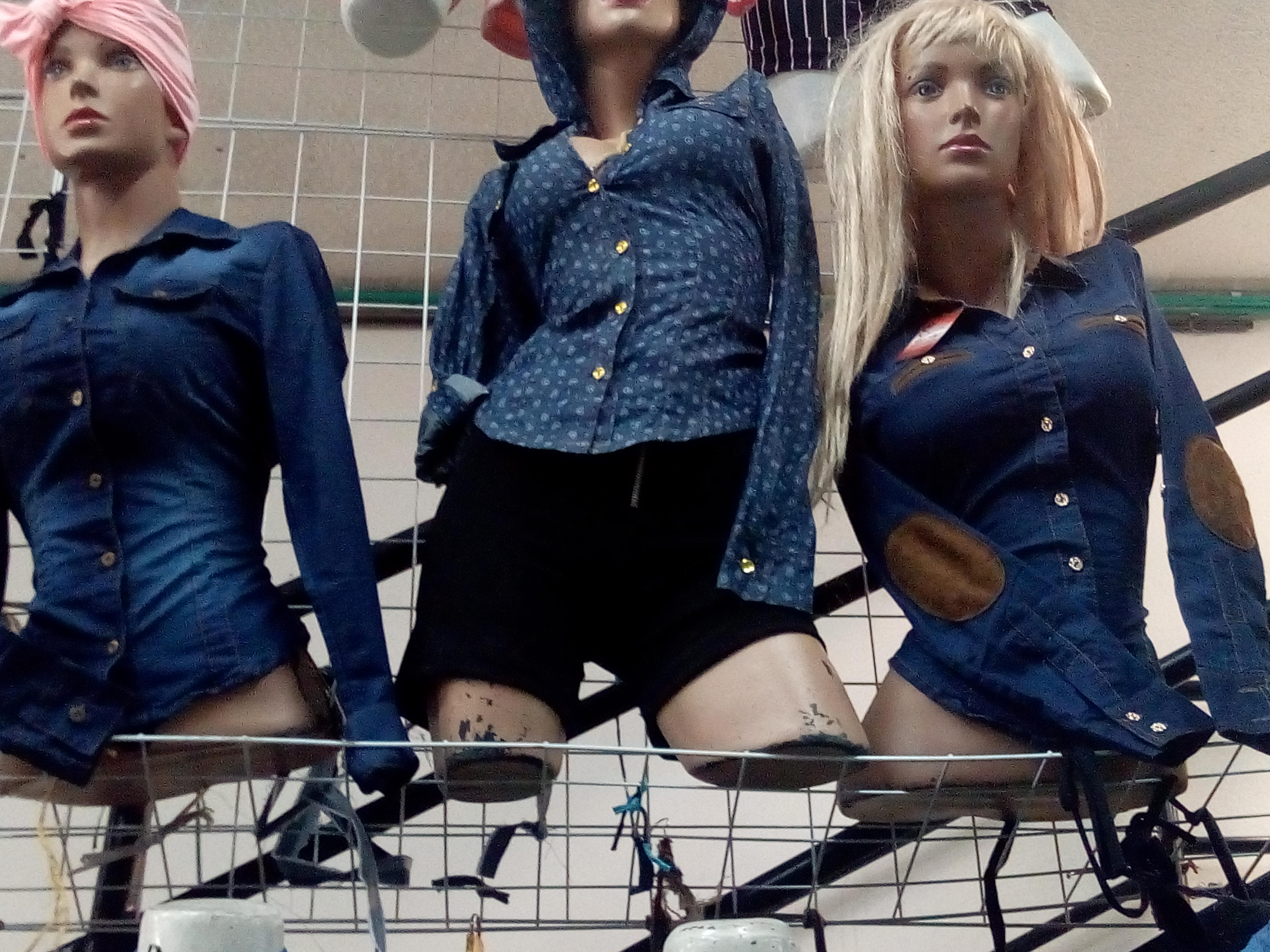 Blusas para dama en jean