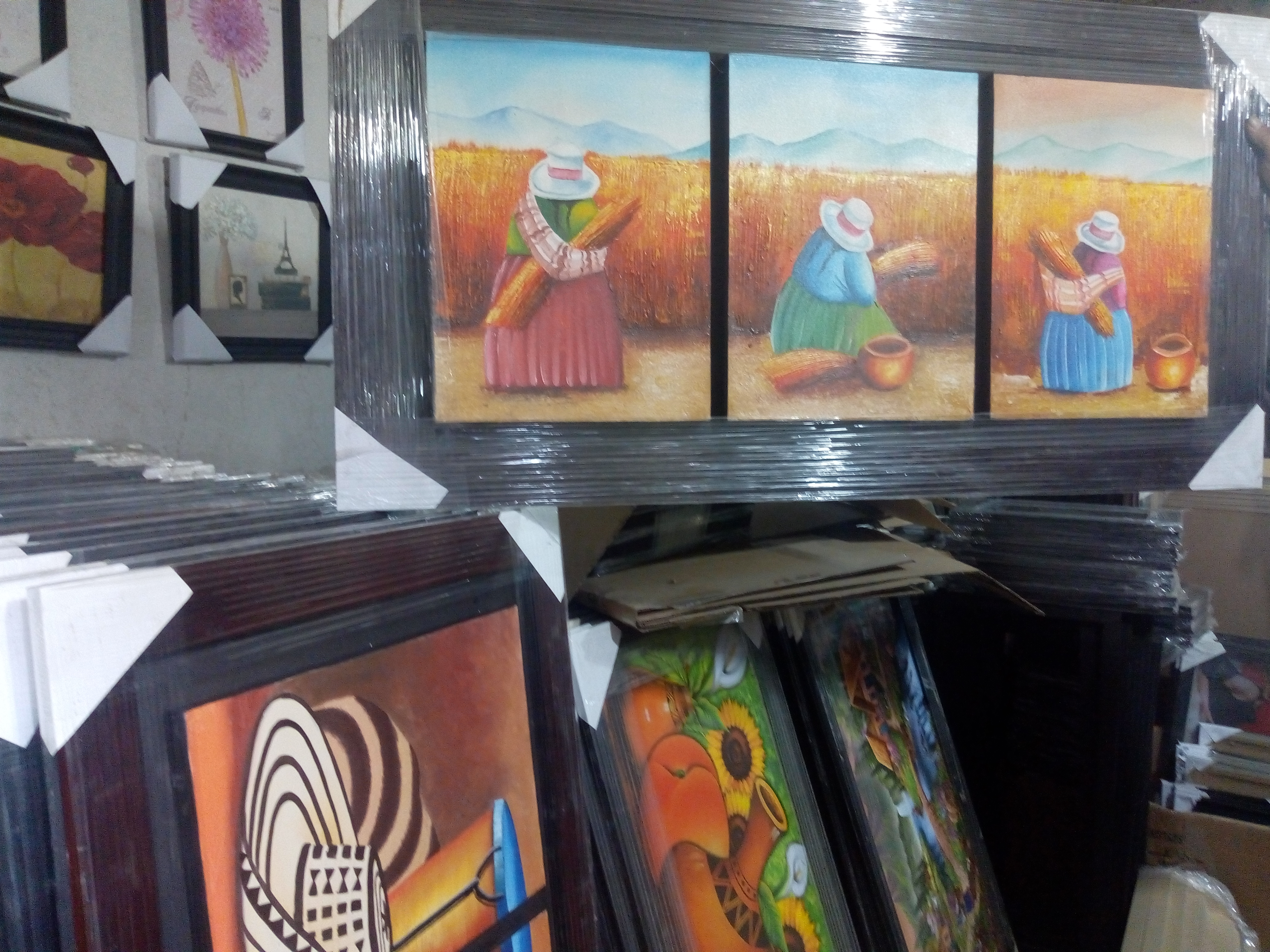 Cuadro óleo 1.10x60
