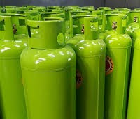 Cilindro de acero para Gas Licuado 45kg/100lbs con válvula (USD)