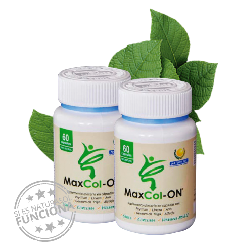 MAX COLON FRASCO POR 60 CAPS 500 MG