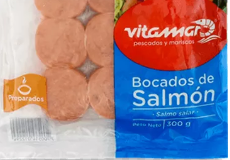 Bocados de salmon