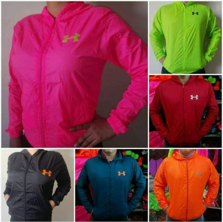 Chaqueta rompe vientos tallas