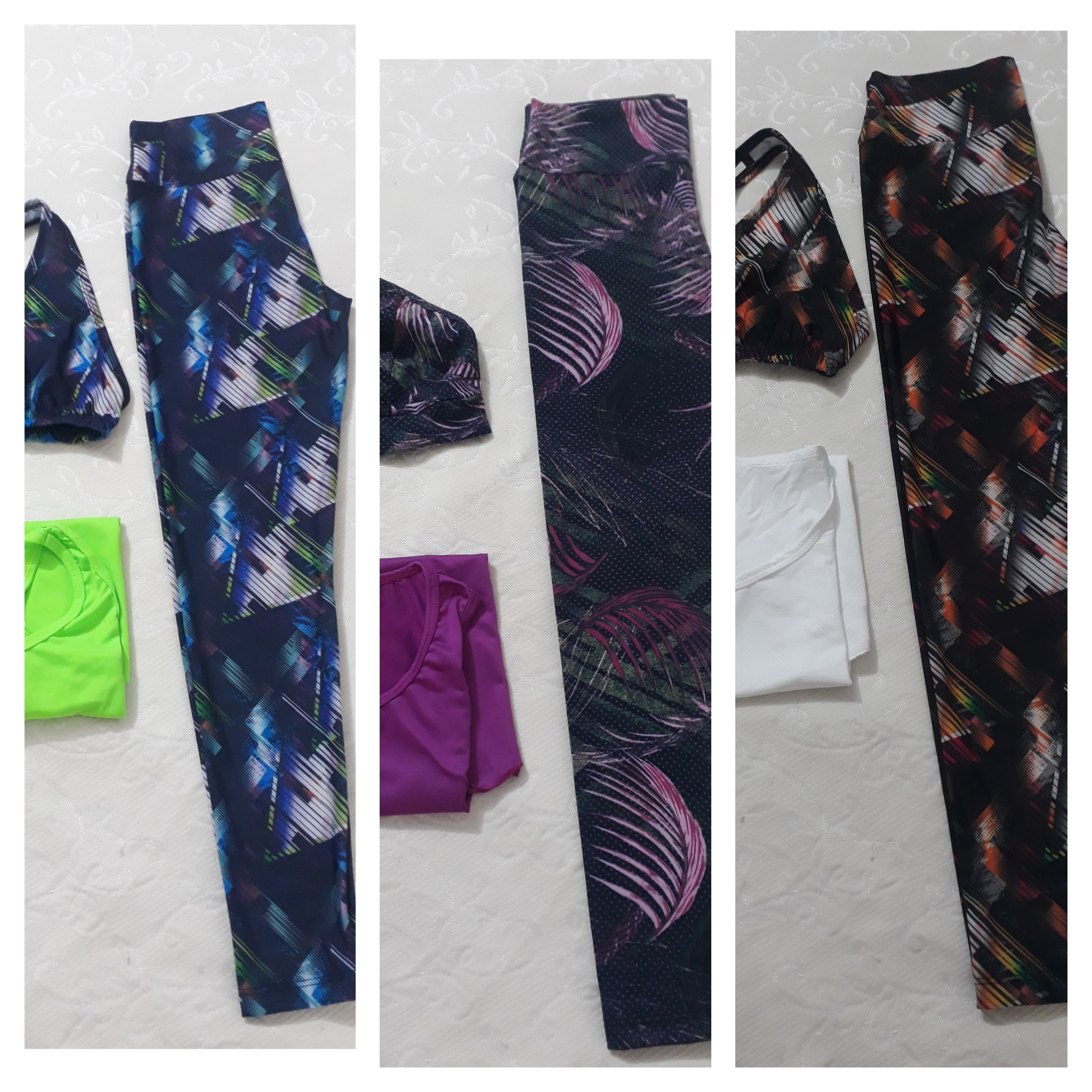 Leguins +top y blusa