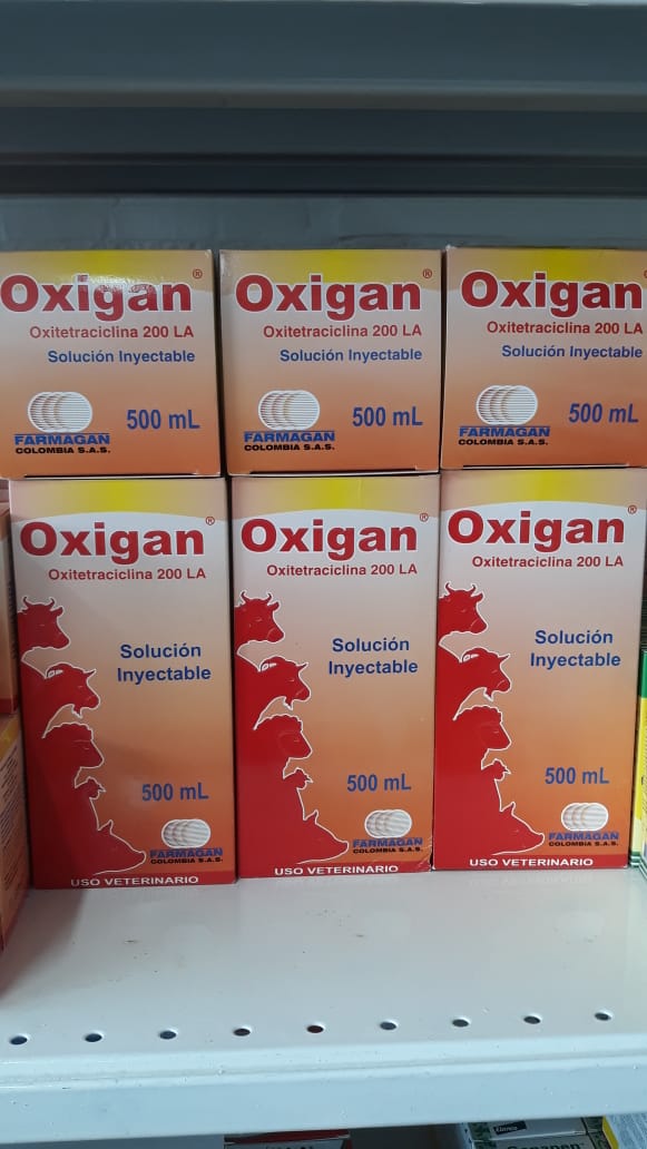 Oxigan oxitetraciclina 200 LA. 500 ml