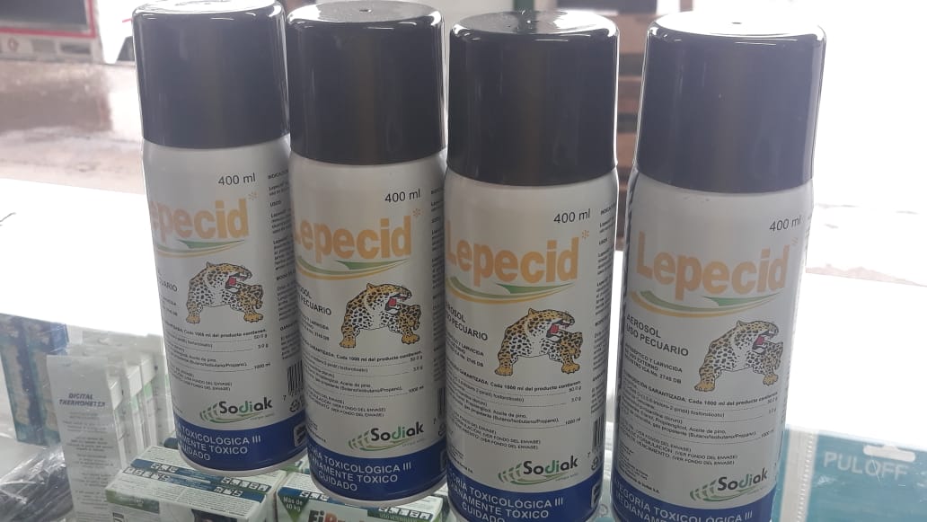 Lepecid 400ml antiseptico y larvicida