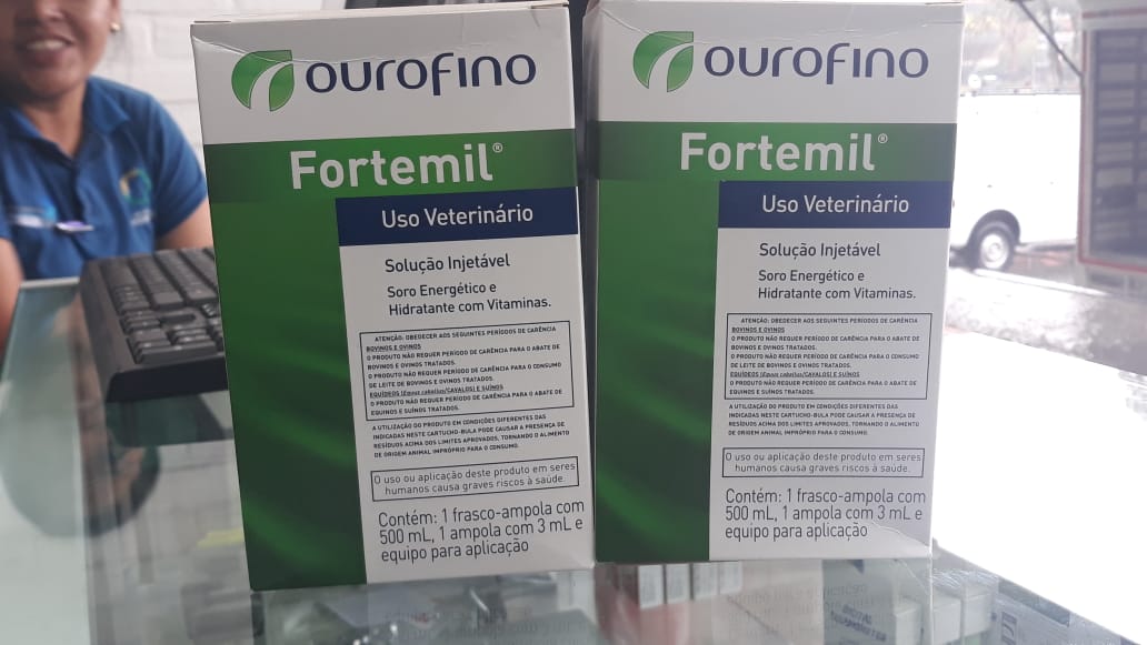 Fortemil 500ml  solucion Energizante e  Hidratante con vitaminas  /Bovinos y Equinos