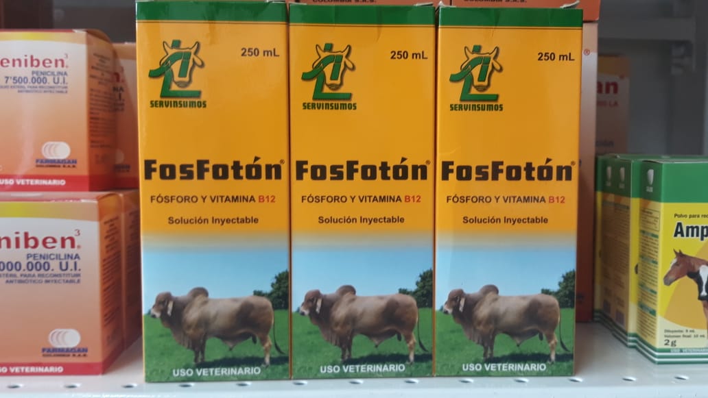 Fosfoton/ fosforo + complejo B