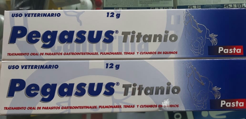 Pasta desparasitadora Pegasus Titanio