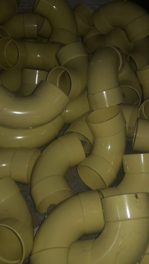Codo Sanitaria de 3 C*C  90°