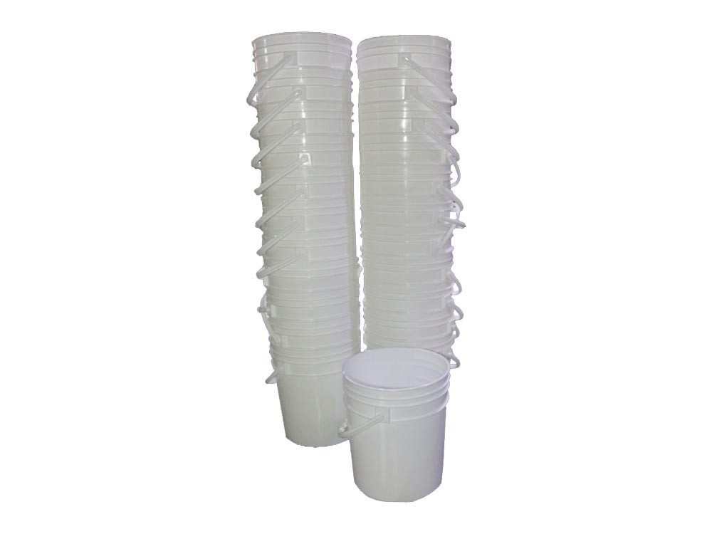 Balde plastico 5 galones corto tipo A