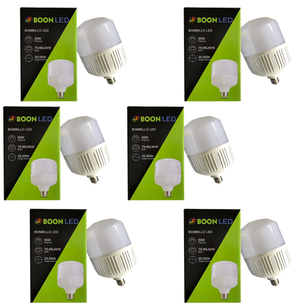 BOMBILLO LED 50W ALTA POTENCIA E27