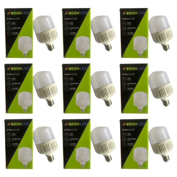 BOMBILLO LED 20W ALTA POTENCIA E27
