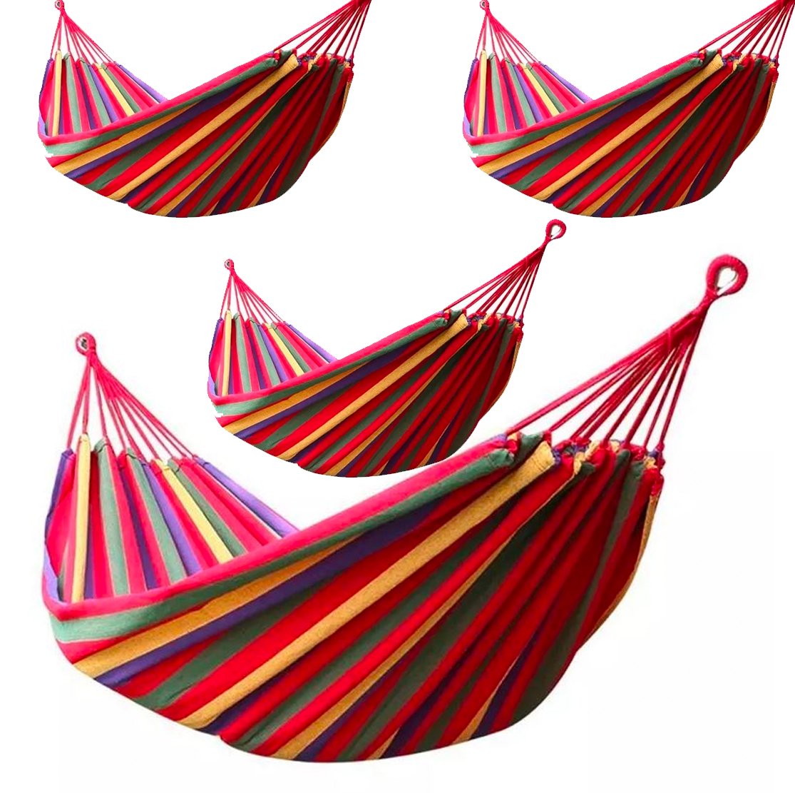 Hamaca Diseño Colores Camping Senderismo