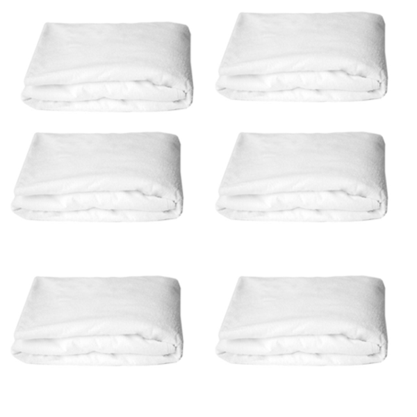 Protector de colchón Terry, 100 por ciento impermeable, doble, 80 por ciento algodón 30 por ciento poliéster