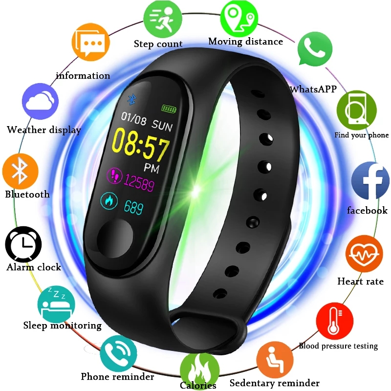 RELOJ INTELIGENTE RESISTENTE AL AGUA.
