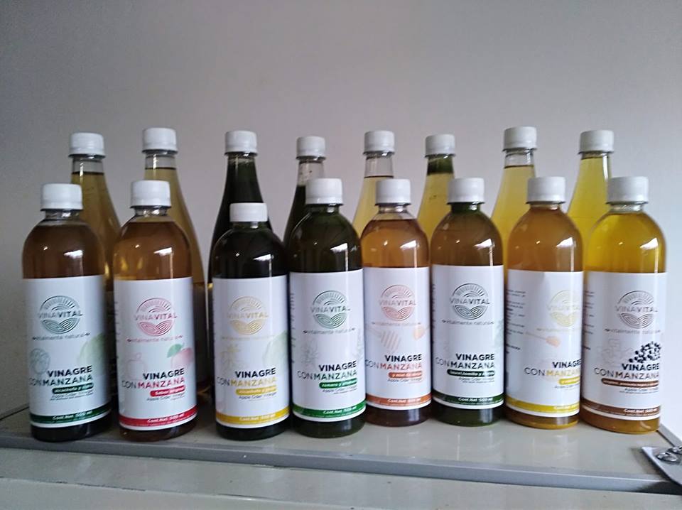 VINAGRE CON JUGO DE MANZANA