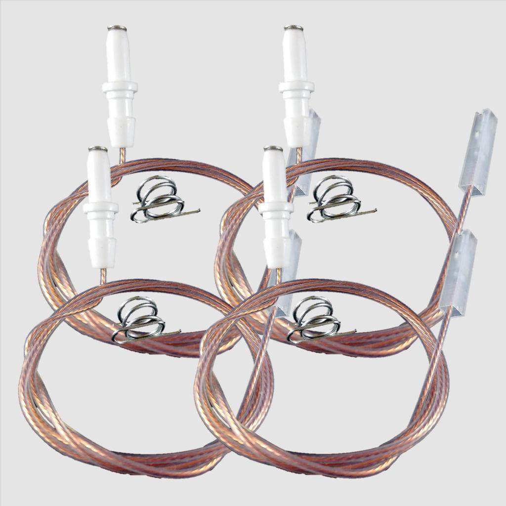 BUJIAS HACEB + CABLE TEFLON 65 CM