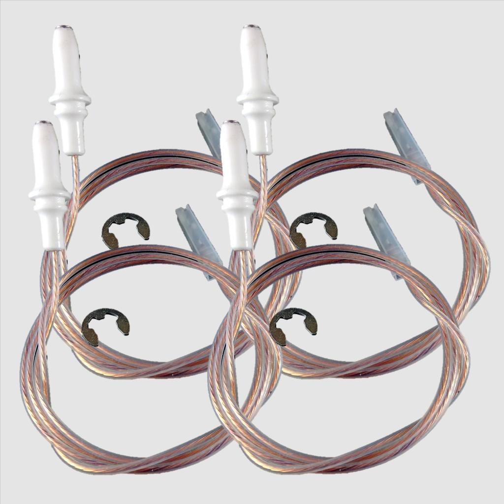 BUJIAS PARA ESTUFA NUEVA ABBA + CABLE TEFLON 65 CM