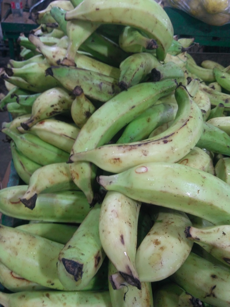 Plátano verde