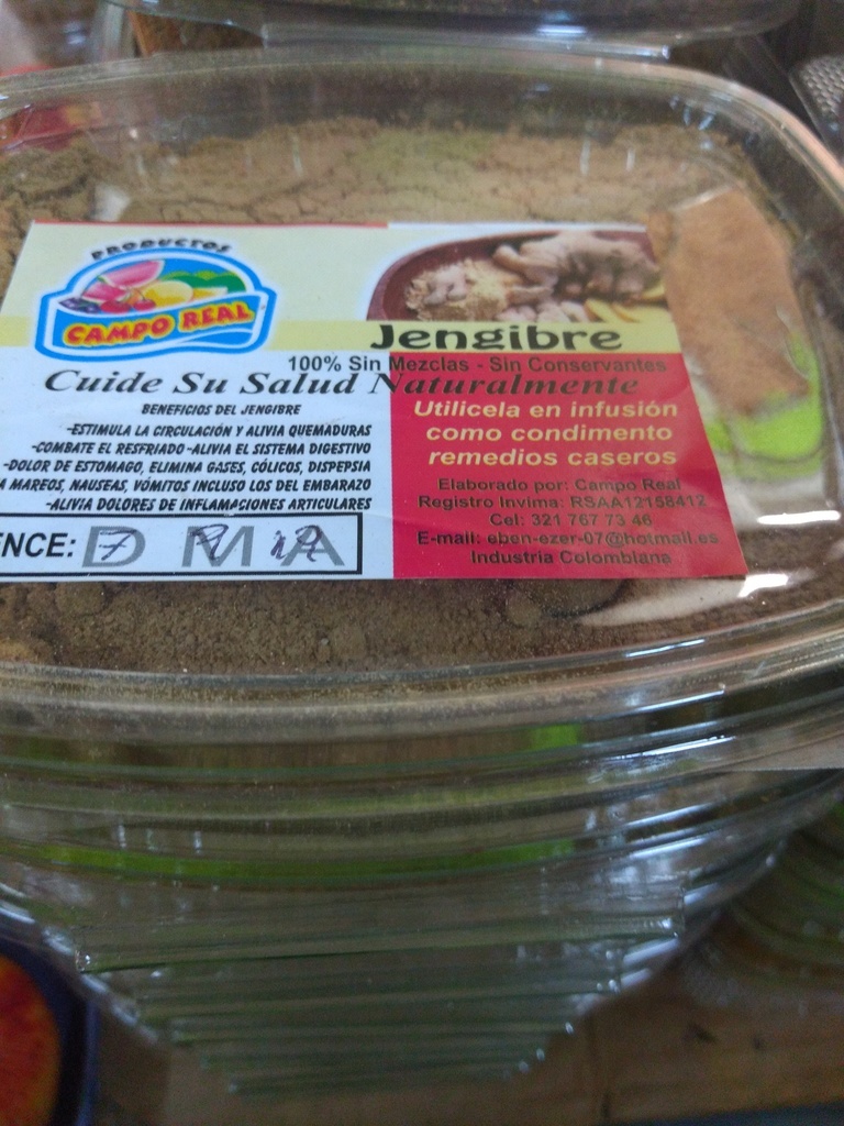 Jengibre en polvo