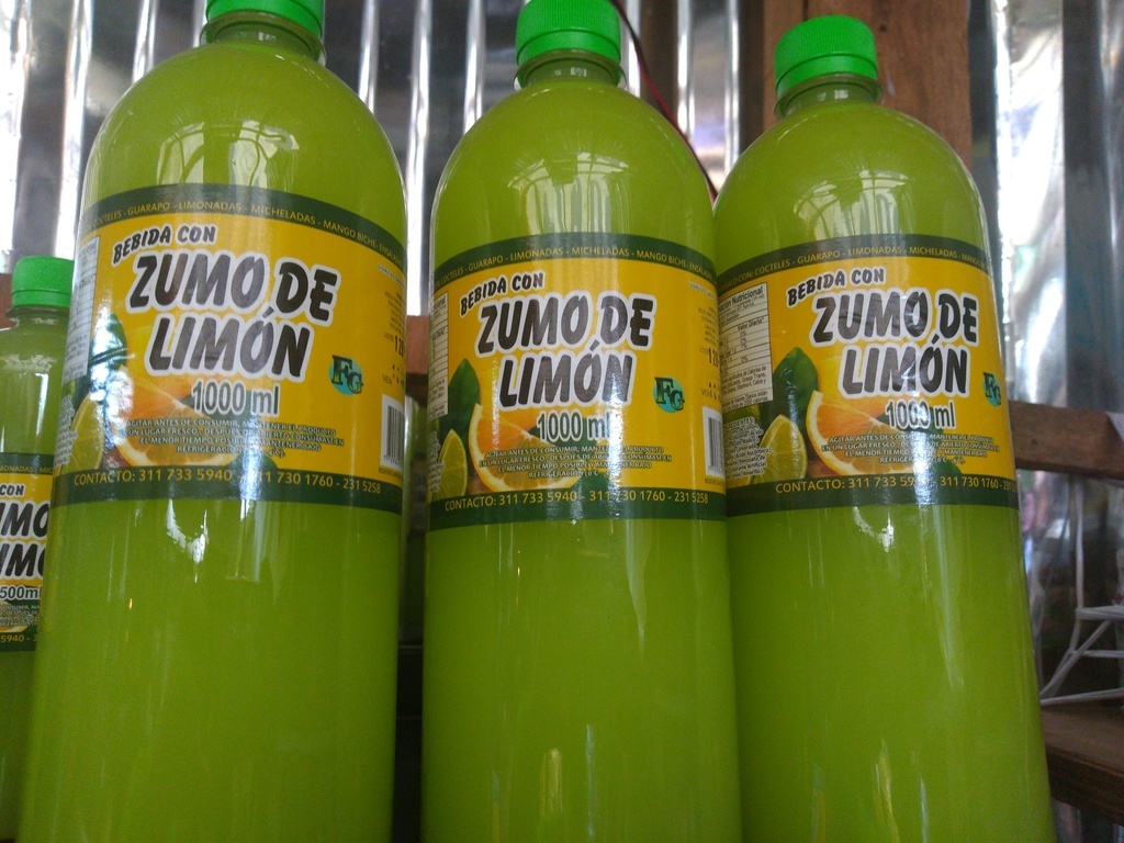 Zumo de limón x 1000 ml