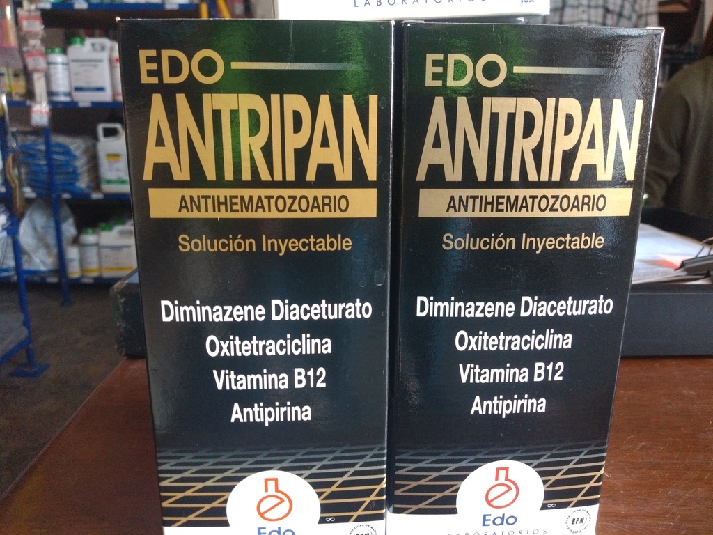 Edo antripan antibióticos para ganado x 500 cm