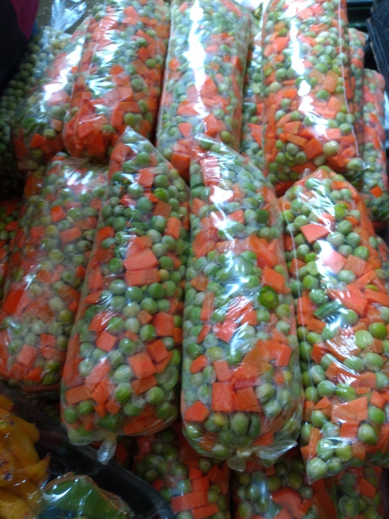 Verdura picada