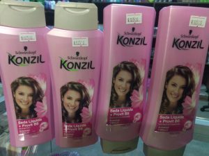 Shampoo y acondicionador konzil x 375 gm