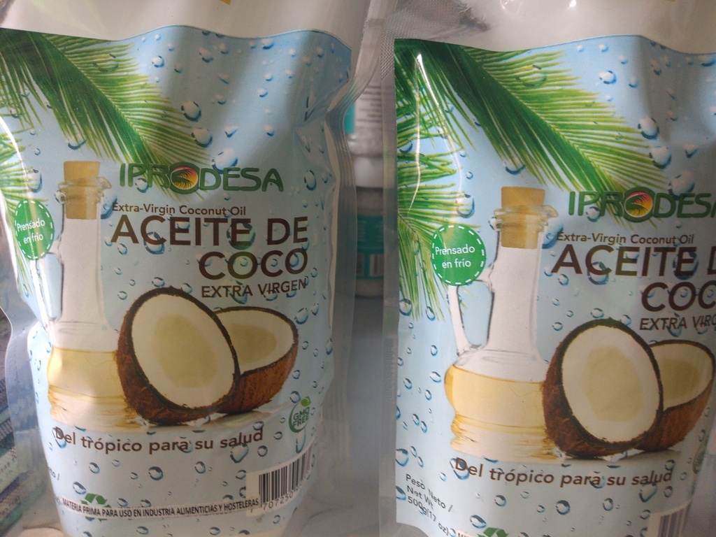 Aceite de coco x 500 gm