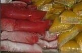 Pulpa de frutas. Piña o frutos rojos