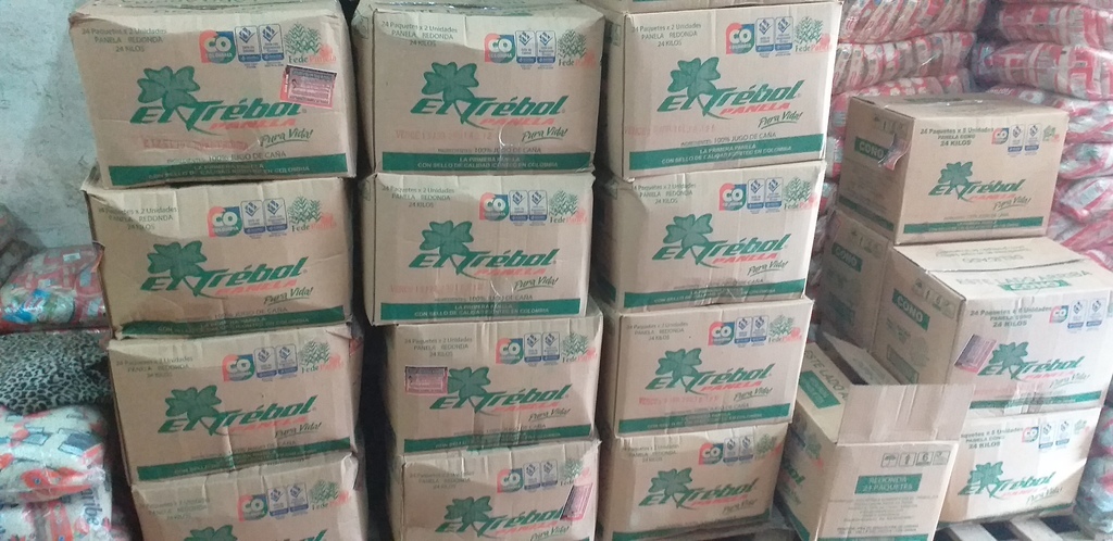 Panela redonda el trebol x 24 kg