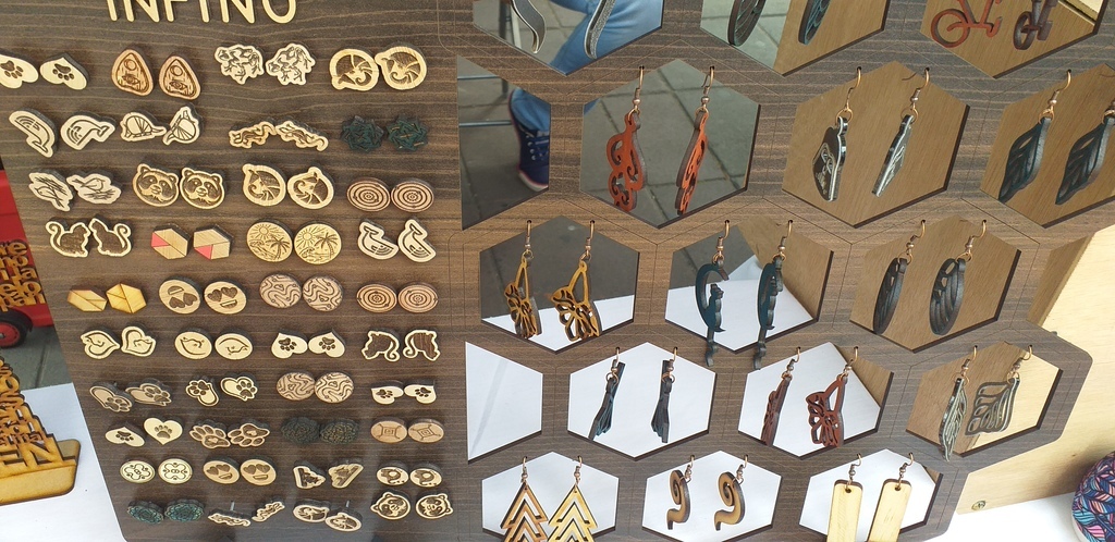 Aretes 100 por ciento triplex