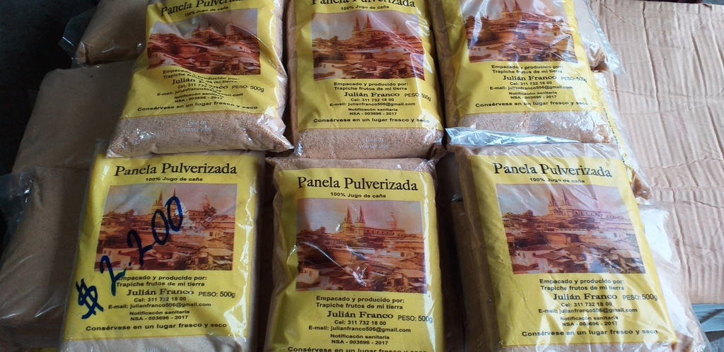 Panela pulverizada *500g