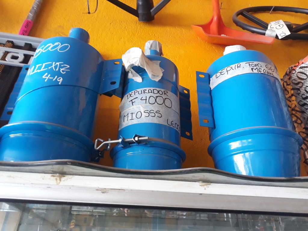 Depurador de aire para tractor