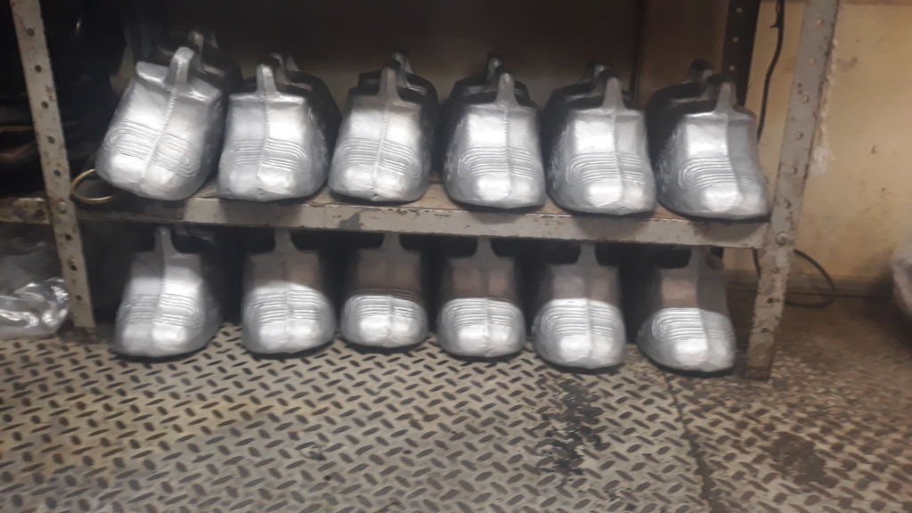 Estribos de aluminio