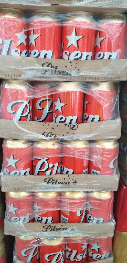 Cerveza pilsen en lata *24unid