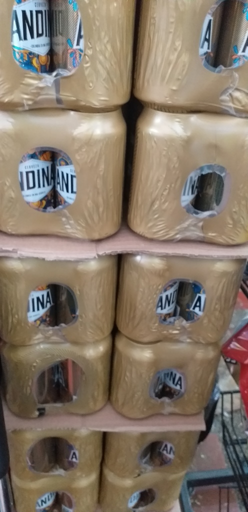 Cerveza andina en lata *6unid
