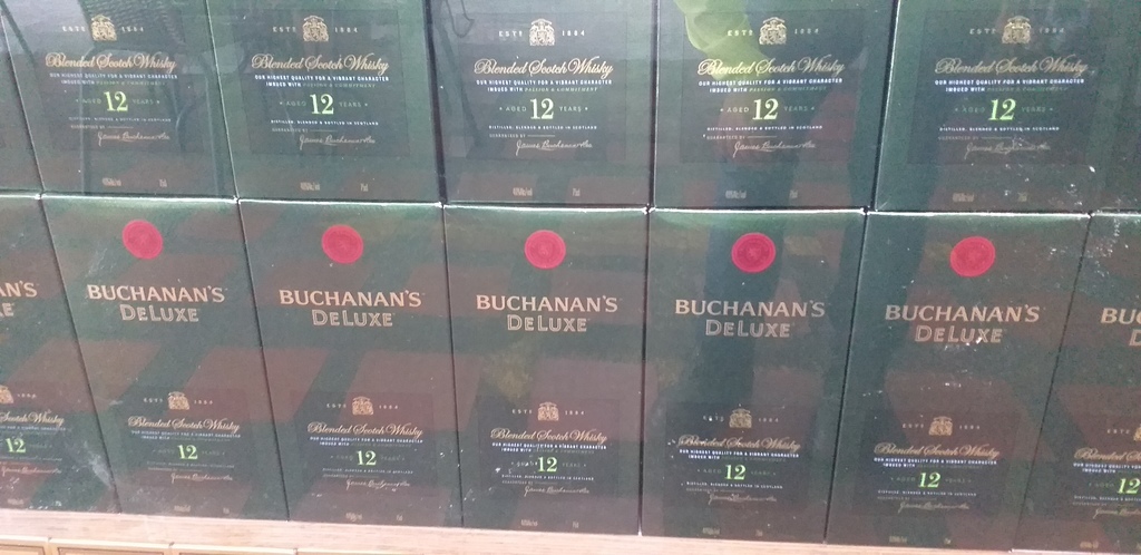 Buchanan's 12 años botella