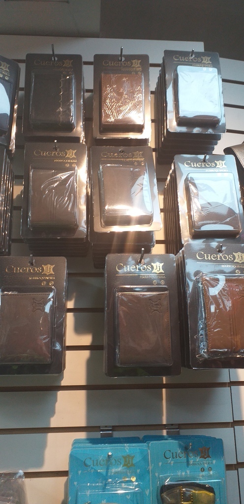 Billeteras de cuero sintetico para hombre