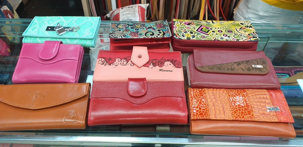 Billeteras de cuero para dama
