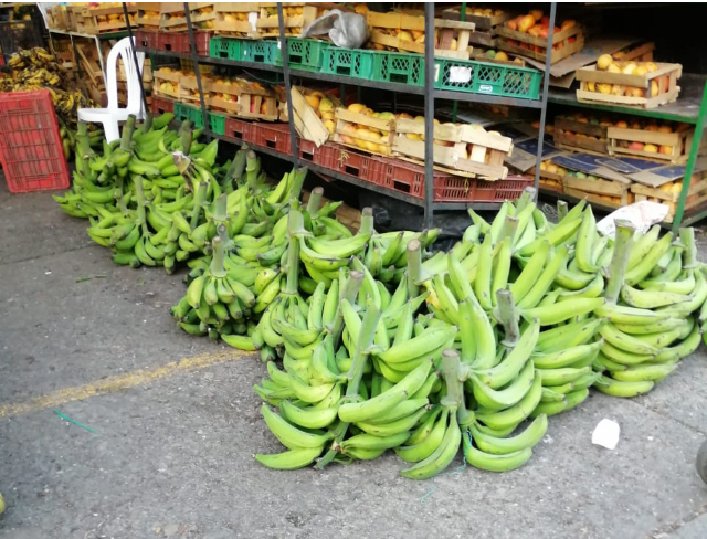Plátano Verde y Maduro