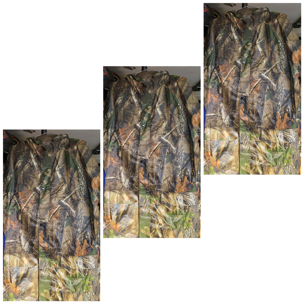 Impermeable para motos estilo camuflado