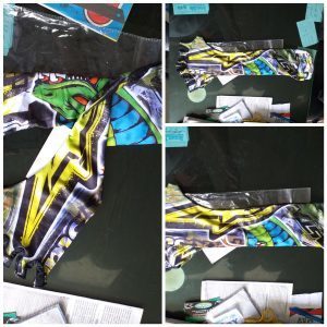 Mangas tipo guante