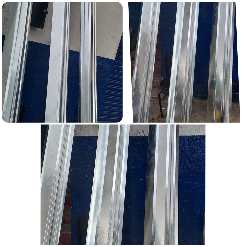 Canoas en lamina galvanizada *metro lineal