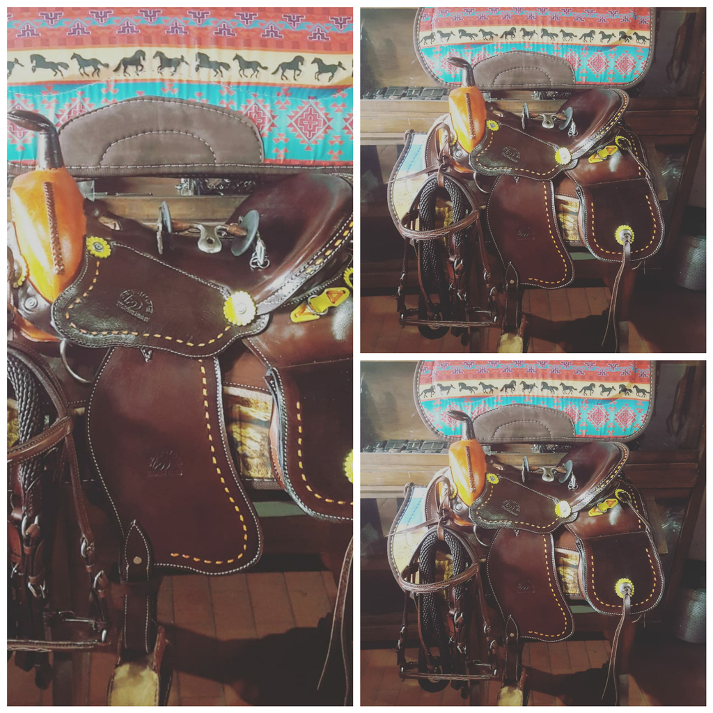 Silla marquesa para cabalgata full completa