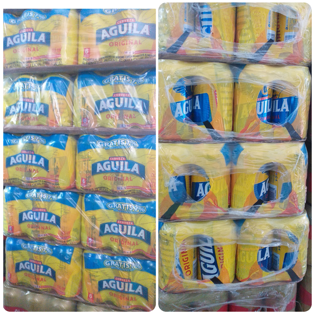 Cerveza aguila en lata *24unid