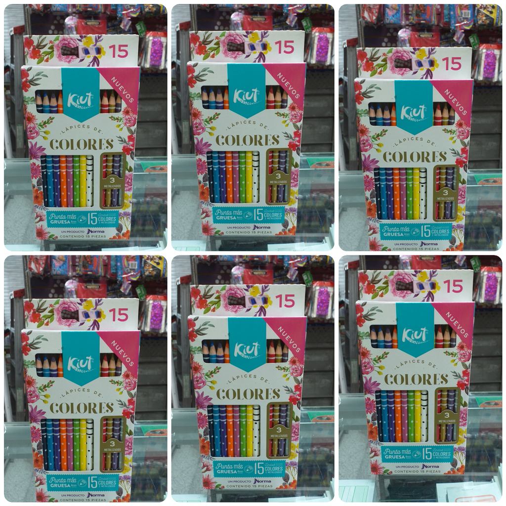 Colores kiut *15unid