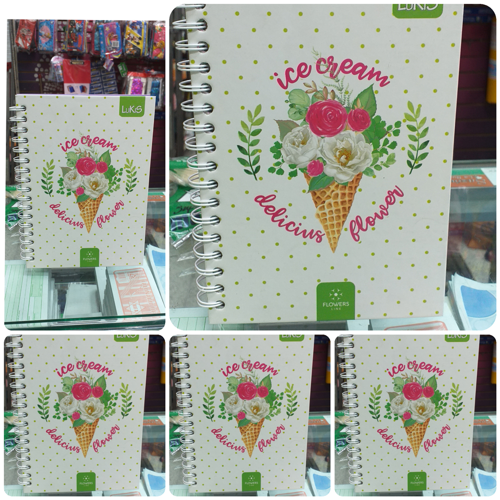 Cuaderno lukis 5 materias